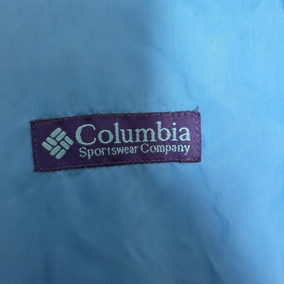 Columbia Womens Large Blue and Purple Revsible Insulated Coat - Picture 3 of 8